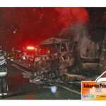 Tremendamente Trágico!: Un muerto y 26 heridos en un accidente con más de 50 vehículos